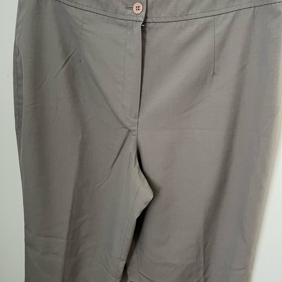 Talbots Gray Straight Leg Pants - Picture 3 of 10